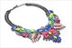 Statement Chunky Kragen Halskette Mit Buntem Austrian Kristall