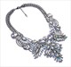 Statement Chunky Kragen Halskette Mit Buntem Austrian Kristall