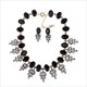 Sparkling Crystal Necklace Earrings Jewelry Sets For Bridal Wedding