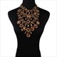 Chunky Kette Choker Statement Halsketten Übertreibung Mehrschichtig Strass Schwer Kristall Mode Für Frauen Charm Anhänger Schmuck