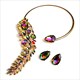 Colorful Rhinestone Choker Necklace Crystal Fashion Jewelry For Women