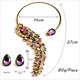 Colorful Rhinestone Choker Necklace Crystal Fashion Jewelry For Women