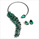 Colorful Rhinestone Choker Necklace Crystal Fashion Jewelry For Women