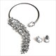 Colorful Rhinestone Choker Necklace Crystal Fashion Jewelry For Women
