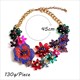 Statement Premium Necklace Accessories Colorful Crystals Rhinestones Necklaces Jewelry High-Quality Handmade Fashion For Women