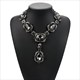 Glass Choker Necklace Women Jewelry Best Friendship Statement Necklaces Pendants Austrian Crystal Luxury For Bridal Wedding