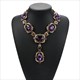 Glass Choker Necklace Women Jewelry Best Friendship Statement Necklaces Pendants Austrian Crystal Luxury For Bridal Wedding