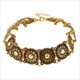 Trendy Mode Neu Punk Choker-Halskette Kragen Statement Tattoos Gold Sliver Farbe Dicke Kette Halskette Damen Schmuck