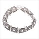 Trendy Mode Neu Punk Choker-Halskette Kragen Statement Tattoos Gold Sliver Farbe Dicke Kette Halskette Damen Schmuck