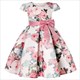 Summer Kids Flower Dresses For Girls Christmas Children Clothing Dress Baby Girl Dress With Bow Princess Brithday Wedding Party