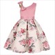 Summer Kids Flower Dresses For Girls Christmas Children Clothing Dress Baby Girl Dress With Bow Princess Brithday Wedding Party
