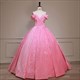 New Quinceanera Dresses Shinny Sequin Party Dress Formal Dress Off The Shoulder Ball Gown Real Photo Vestidos For Girls
