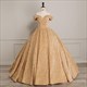 New Quinceanera Dresses Shinny Sequin Party Dress Formal Dress Off The Shoulder Ball Gown Real Photo Vestidos For Girls