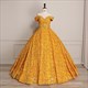 New Quinceanera Dresses Shinny Sequin Party Dress Formal Dress Off The Shoulder Ball Gown Real Photo Vestidos For Girls