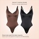 Satin Thong Bodysuit With Adjustable Tummy Control Shapewear