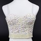 Halloween Party Tops Tee Quality Show T Shirt Women Fashion Luxury T-Shirt Woman Clothes Blusas Push Up Tshirt Bling Rhinestone