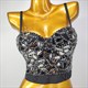 Halloween Party Tops Tee Quality Show T Shirt Women Fashion Luxury T-Shirt Woman Clothes Blusas Push Up Tshirt Bling Rhinestone