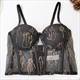 Rhinestone Camisole Corset Top For Women – Push Up Tube Bra Style