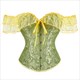 Jacquard Stickerei Body Shaper Korsett mit Spitzenträgern