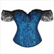 Jacquard Stickerei Body Shaper Korsett mit Spitzenträgern