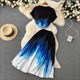 Print Casushortss Crop Top With Elegant Pleated Full Skirt Korean Fashion T Shirt Summer Sets Golf Pantsage Two Pieces Sets