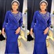 Luxury Evening Dresses Long Dress Turkey Outfits Robe Dashiki Ankara Africa Clothing African Wedding Party For Women Plus Size