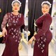 Luxury Evening Dresses Long Dress Turkey Outfits Robe Dashiki Ankara Africa Clothing African Wedding Party For Women Plus Size