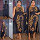 Dubai African Kleider Für Damen Plus Size Zweiteilig Set Bekleidung Abendkleid Dashiki Diamant Maxi Roben Hochzeit Party Prom