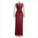 Dashiki Sequin Tassel Maxi Robe Sleeveless Dress