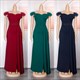 Off Shoulder Split Evening Gown Ankara Dress
