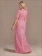 High Waist Ruffle Hem Evening Dress, Women'S Clothing Twist Sequin Maxi Dress, Elegant V Neck Short Sleeve