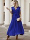 Fashion Elegant Women Dress Sleeveless V Neck Long Summer Dress Pleat Party Dress Female Chiffon Maxi Green Dress With Belt