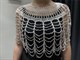 Beaded Evening Cape Sequins Bolero Bridal Wrap Tulle Shrug Jacket