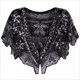Women'S920S Shawl Beaded Evening Wraps Flapper Bolero