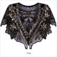 Women'S920S Shawl Beaded Evening Wraps Flapper Bolero