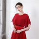 Chiffon Bolero Lace Appliqued Summer Short Coat
