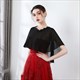 Chiffon Bolero Lace Appliqued Summer Short Coat