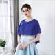 Chiffon Bolero Lace Appliqued Summer Short Coat