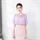 Chiffon Bolero Lace Appliqued Summer Short Coat