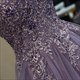 Elegant A-Line Evening Dress With Exquisite Beading And Lace Details