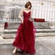 Elegant A-Line Evening Dress With Exquisite Beading And Lace Details
