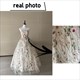 Strapless Quinceanera Dress Puffdresses For Prom Embroidered Small Flowers Vestido Grenew De Debutante Plus Size Light