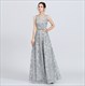 Evening Dress Formal Gown Plus Size Robe De Soiree Champagne Elegant Banquet Sleeveless Floor-Length Long Party Lace