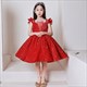 Little Girls Sparkle Sequin Dress Gown Girls Beauty Game Dresses Pearls Kids Evening Cocktail Puffy Dress Formal Party Banquet