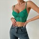 Spaghetti Strap Lace Bustiers Sweetheart Corset Crop Tops