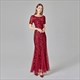 Fishtail Tulle Dresses Print Floral For Party Sequin Plus Size
