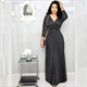 Pleated Hemline Evening Party Dress With Belted Abaya
