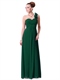 One-Shoulder-Chiffon-Brautjungfer-Kleid für echte Hochzeiten