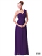 One-Shoulder-Chiffon-Brautjungfer-Kleid für echte Hochzeiten