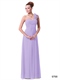 One-Shoulder-Chiffon-Brautjungfer-Kleid für echte Hochzeiten